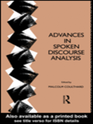 cover image of Advances in Spoken Discourse Analysis